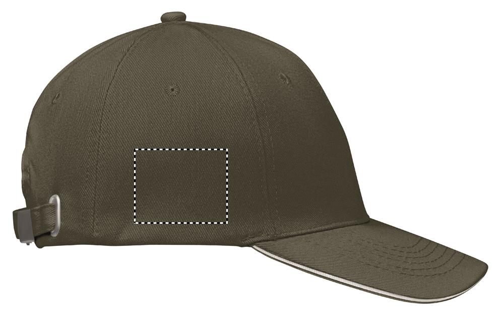 BUFFALO SIX PANEL CAP right side ae