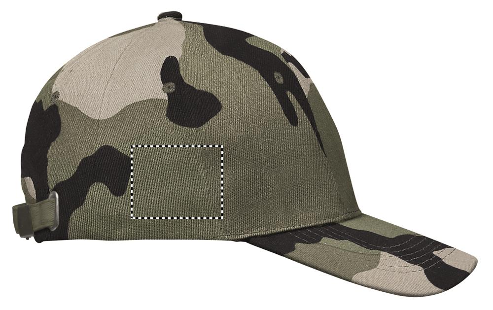 BUFFALO SIX PANEL CAP right side ca