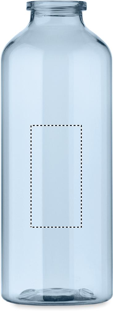 RPET bottle 500ml back 52