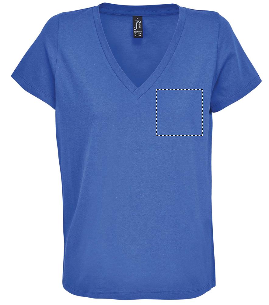 REGENT V T-SHIRT WOMEN chest rb