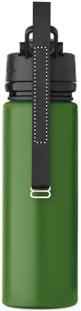 Foldable silicone sports bottle middle of strap 60