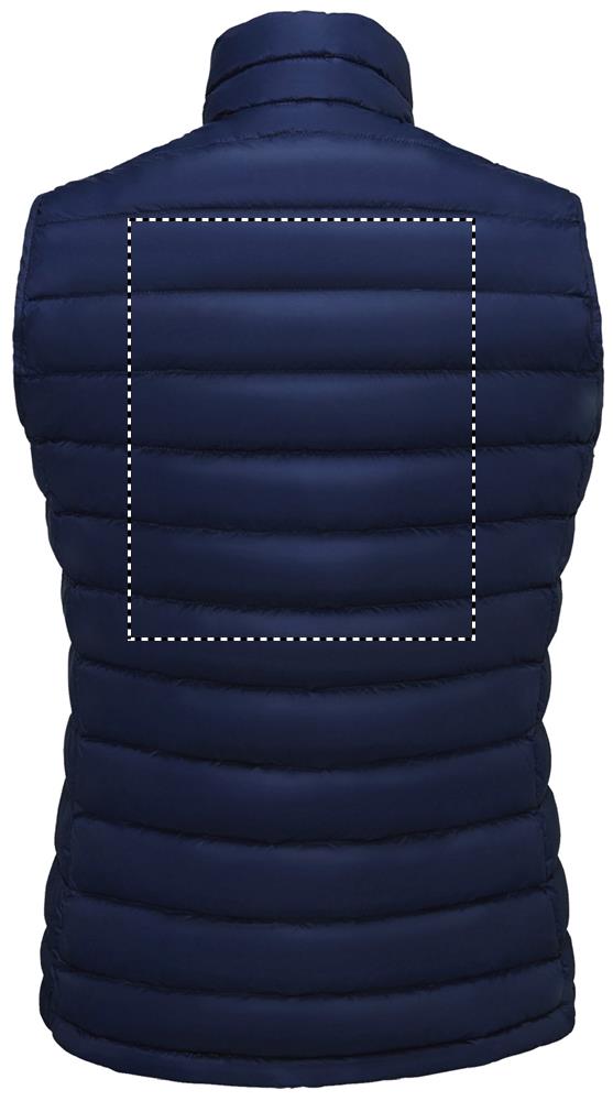 WILSON BW WOMEN BODYWARMER back fn