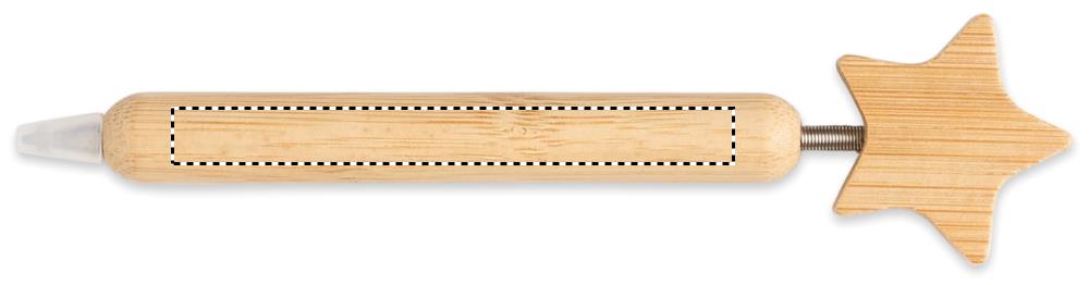 Bamboo star ball pen side 1 40