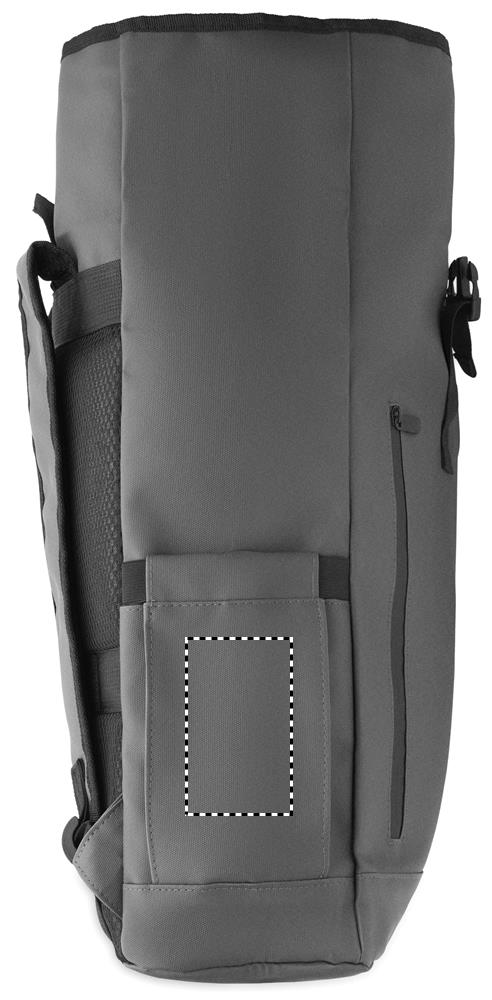 Zaino Rolltop per laptop 600D pocket left 15