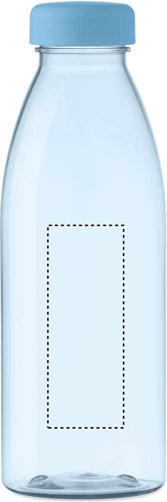 RPET bottle 500ml front 52