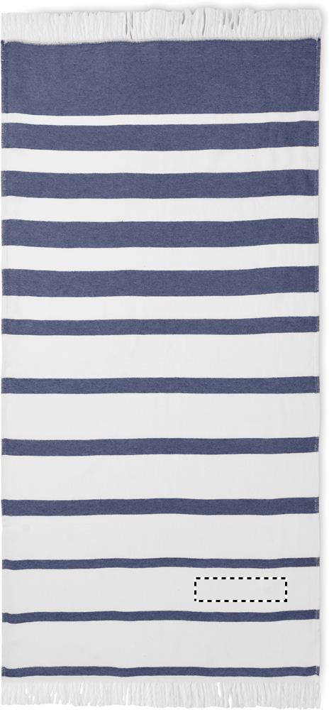 SEAQUAL® hammam towel 70x140cm towel corner 04