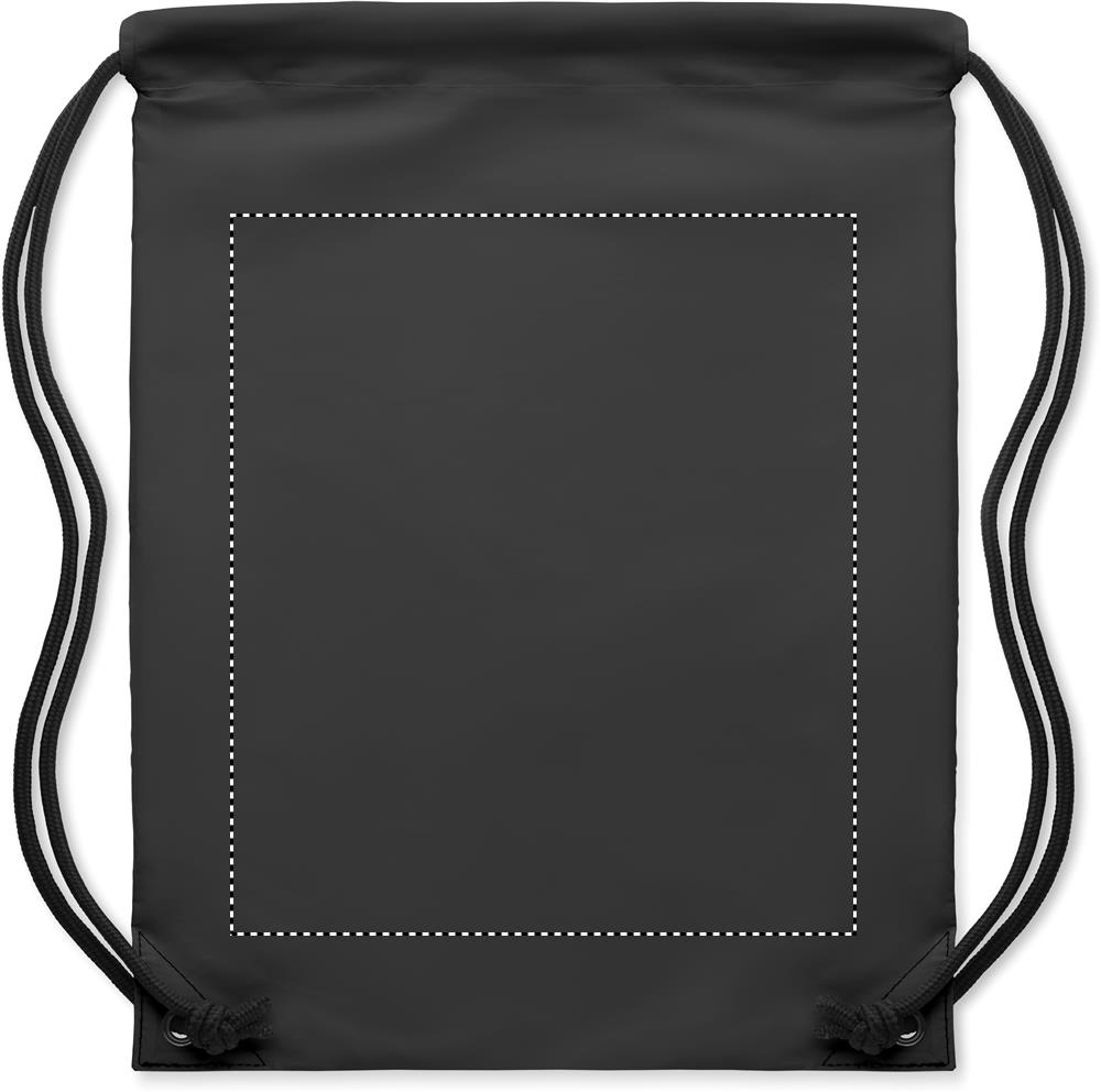 Brightning drawstring bag back 03