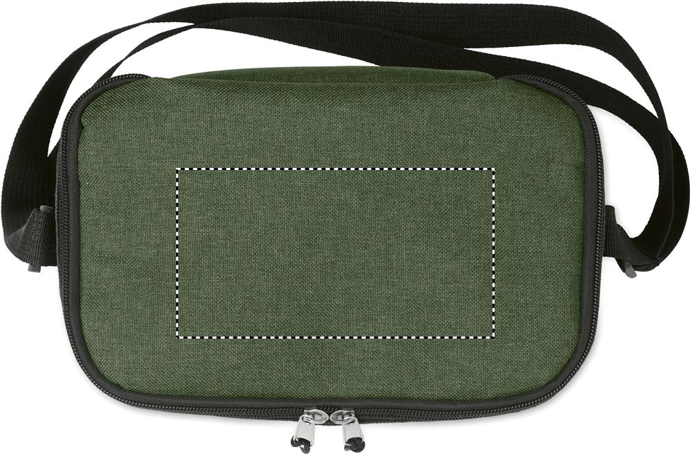 600D RPET Cooler bag for cans top 60