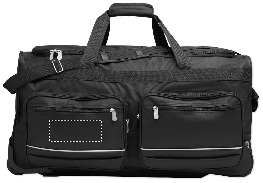 Borsone trolley 600D RPET left pocket 03
