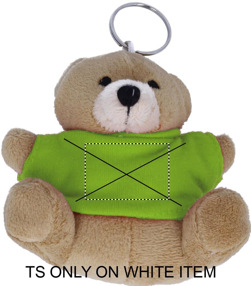 Teddy bear key ring front ts 48