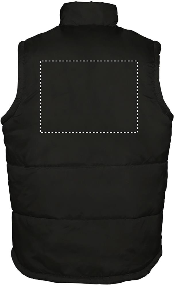 WARM QUILTED BODYWARMER back bk