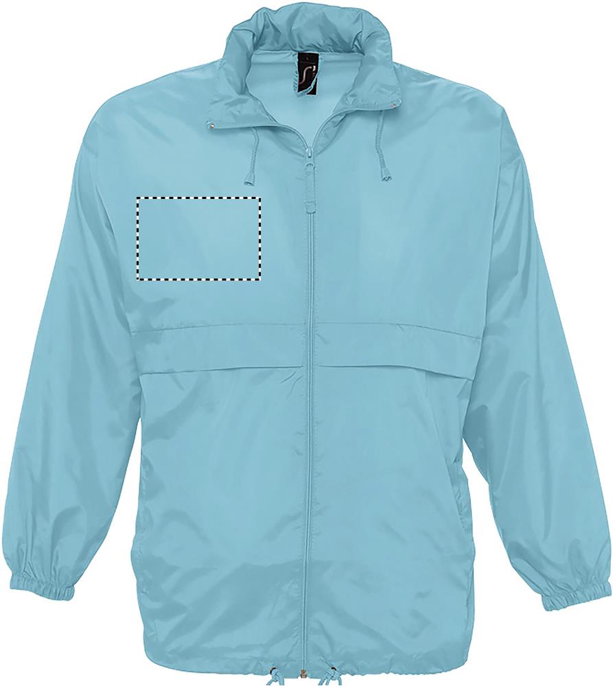 Giacca a vento SURF Unisex chest right al