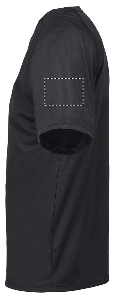 VORTEX RAGLAN T-SHIRT arm left bk