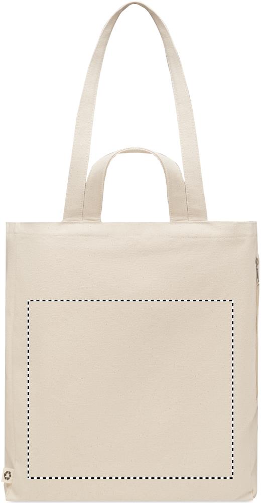 Shopper in cotone riciclato front td1 13