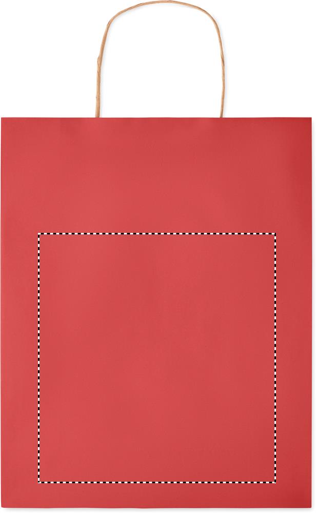 Medium Gift paper bag  90 gr/m² front 05