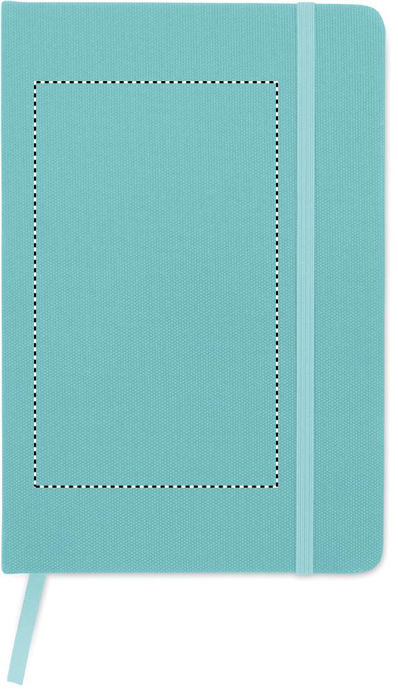 Notebook A5 in 600D RPET front 12