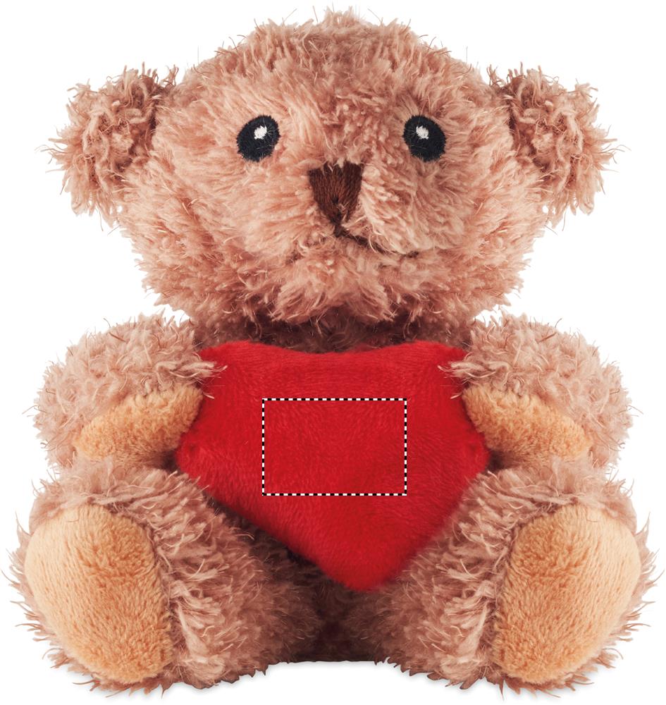 Orsetto di peluche con cuore heart 05