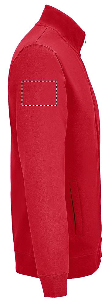 COOPER FULL ZIP SWEAT arm right bt