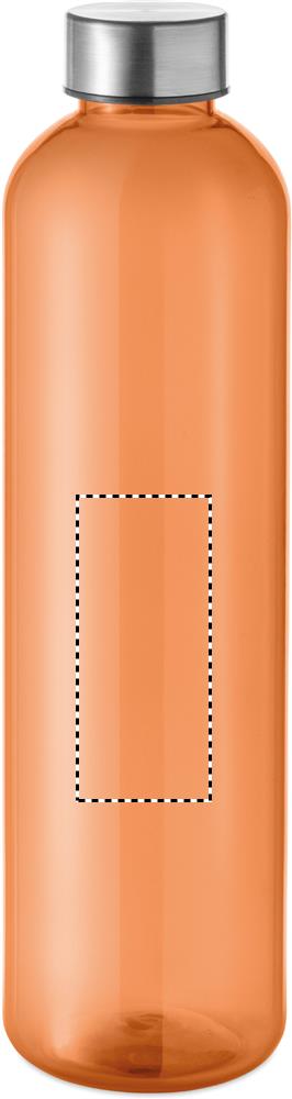 RPET bottle 1000ml front 29