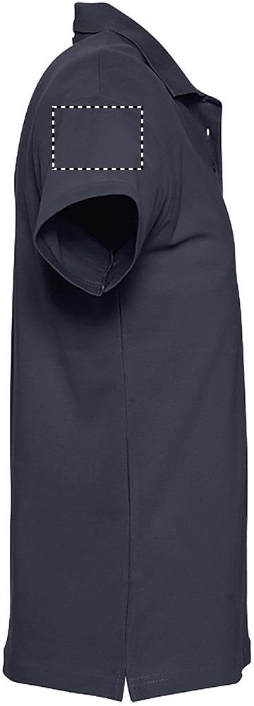 SPRINgII MEN POLO 210g arm right ny