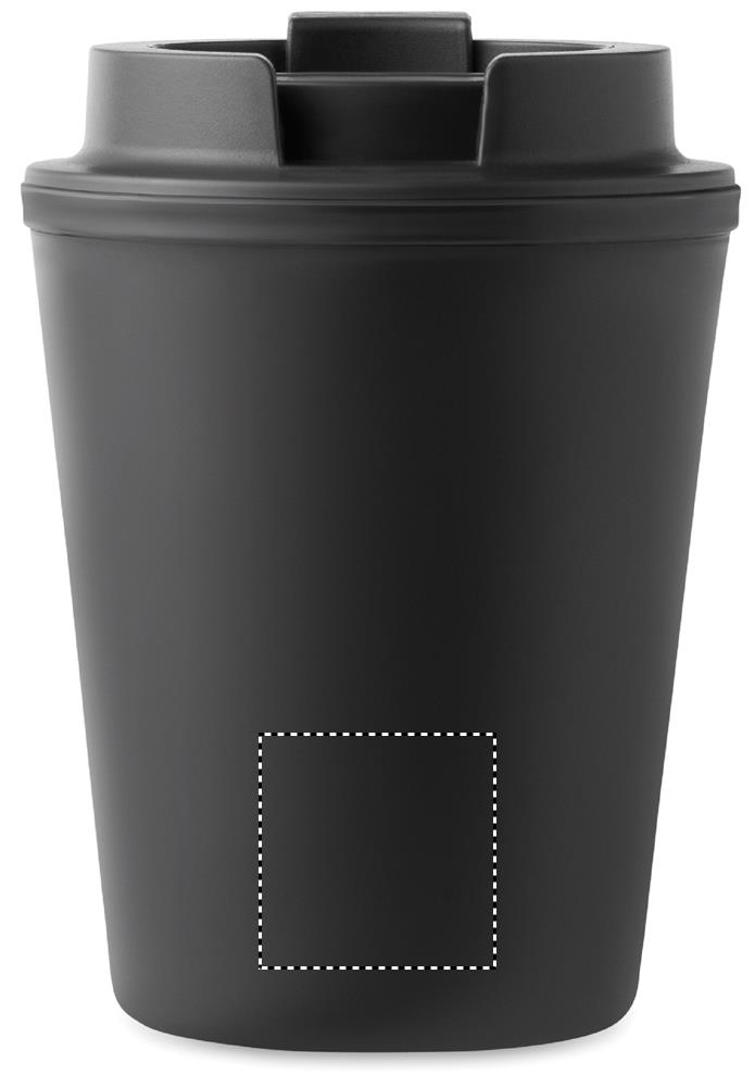 Recycled PP tumbler 300 ml back lower 03
