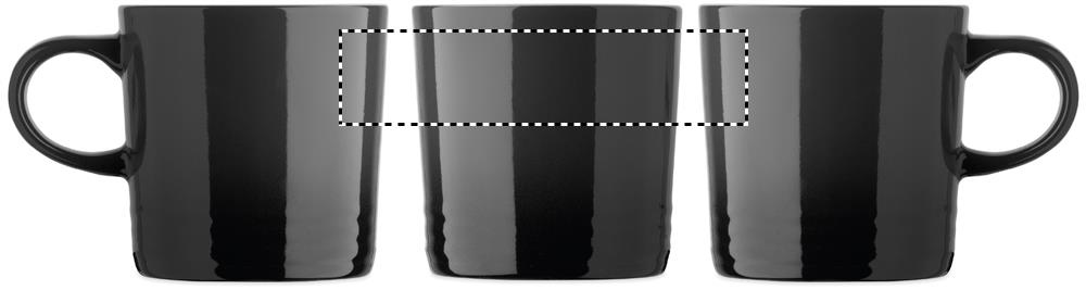 Ceramic mug 290ml roundscreen 15