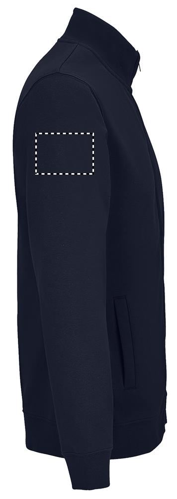 COOPER FULL ZIP SWEAT arm right fn