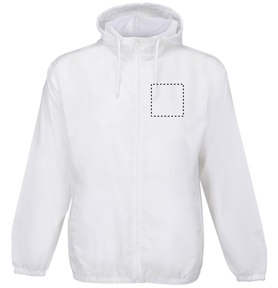 SHIELD WINDBREAKER chest left wh