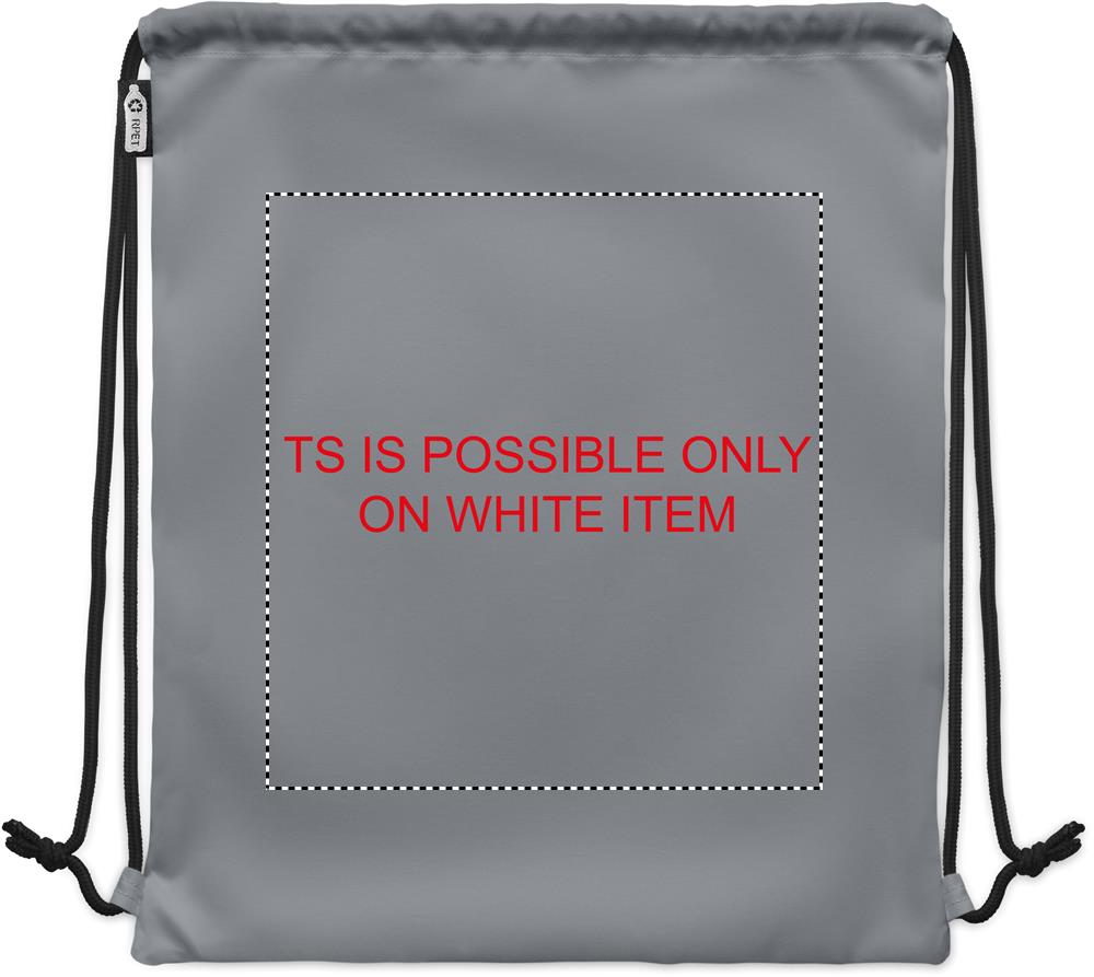 Sacca grande 300D RPET back on white 07