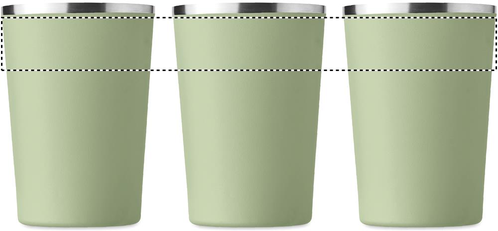 Double wall tumbler 350 ml 360 laser 77