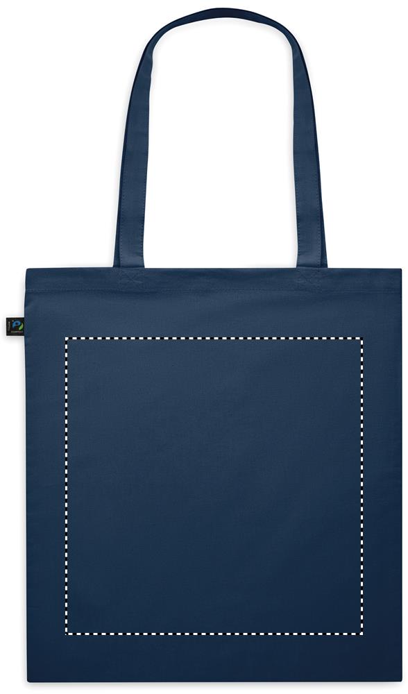 Fairtrade shopping bag140gr/m² back 04