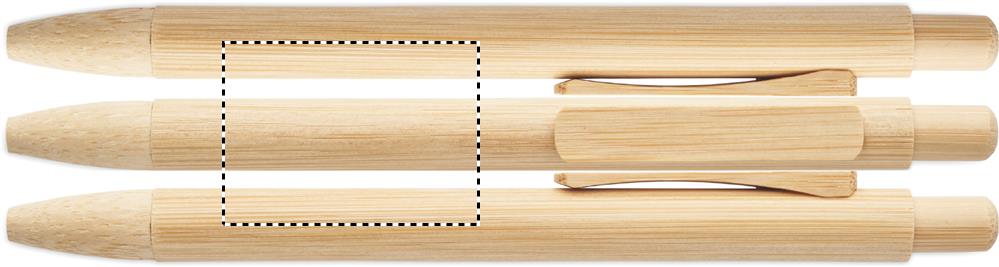 Penna a sfera ain bamboo roundscreen 40