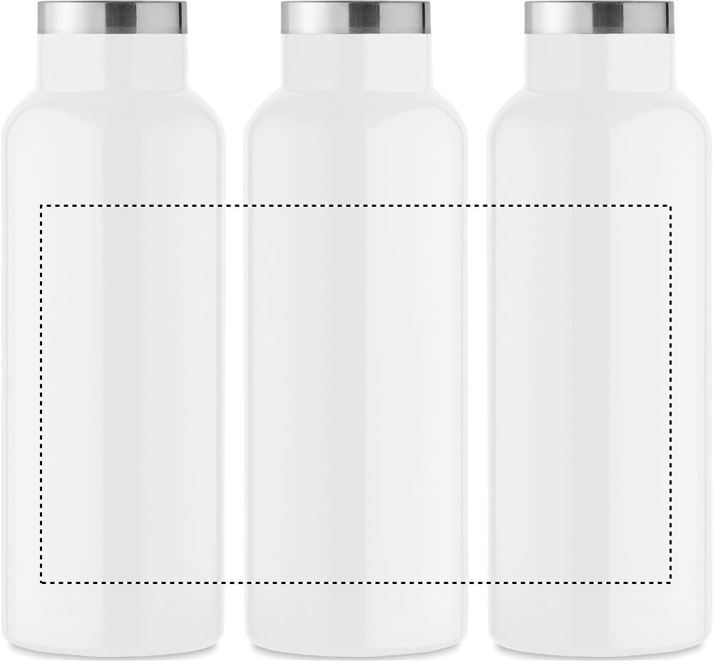 Double wall bottle 500 ml roundscreen 06