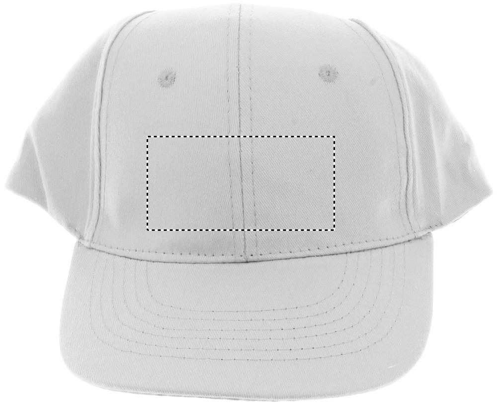 6 panels baseball cap front embroidery 06