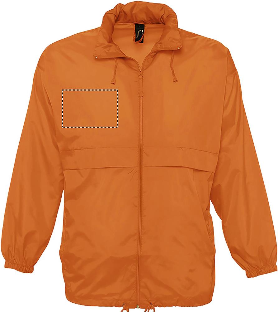 Giacca a vento SURF Unisex chest right or