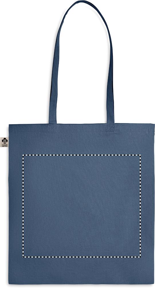 Organic cotton shopping bag back td1 04