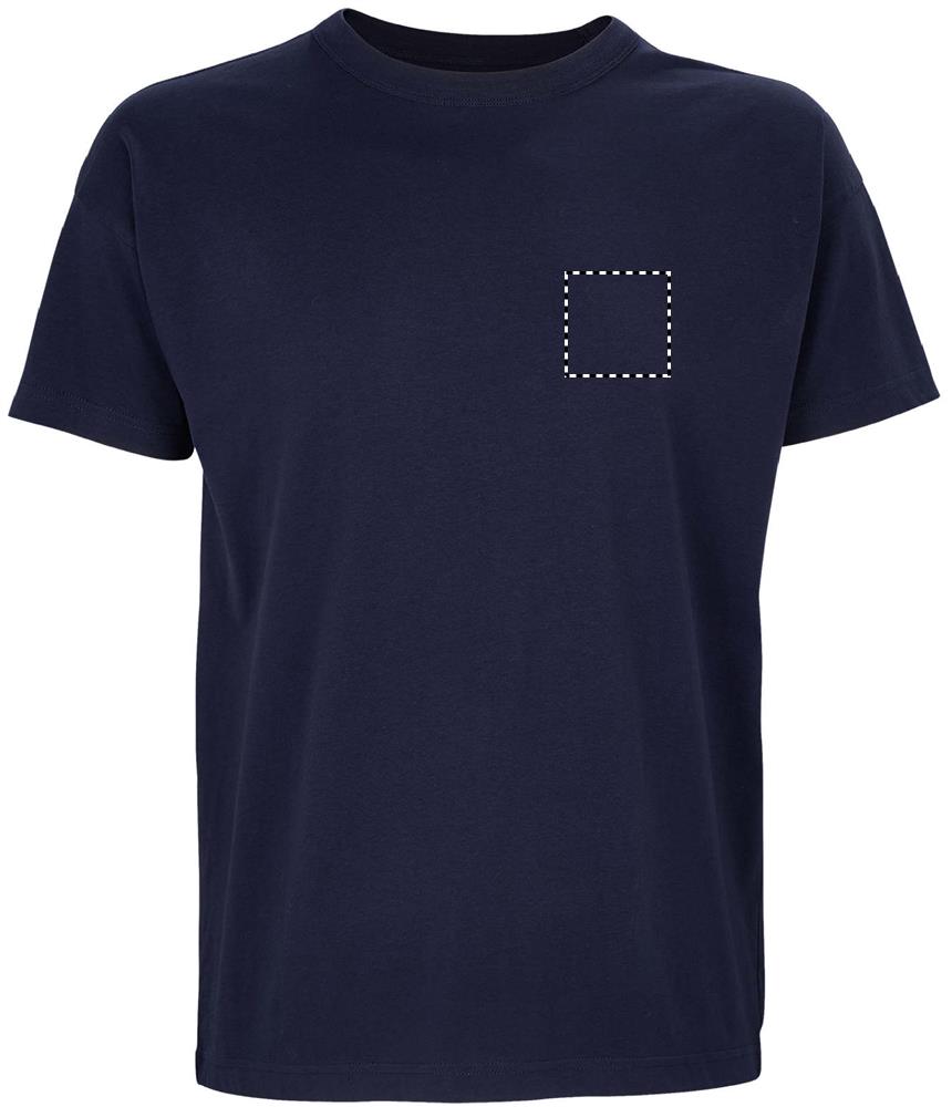 BOXY MEN T-SHIRT OVERSIZE chest fn