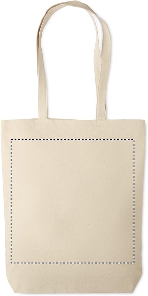 Canvas shopping bag 270 gr/m² front 13