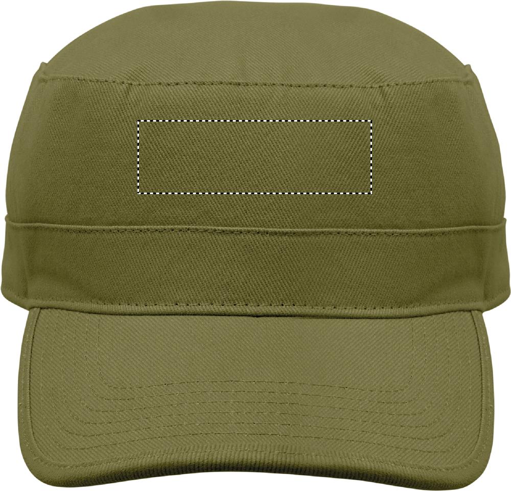 Cappello militare 260 gr/m² front 49