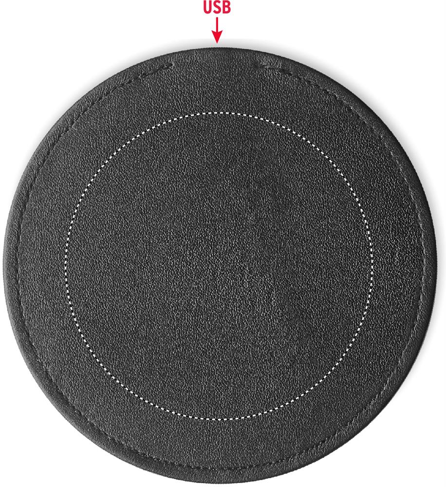Recycled 15W Wireless charger top debossing 03