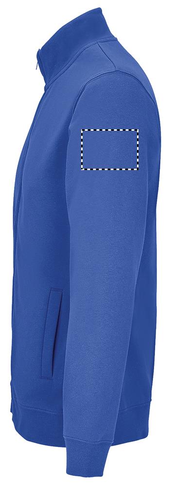COOPER FULL ZIP SWEAT arm left rb