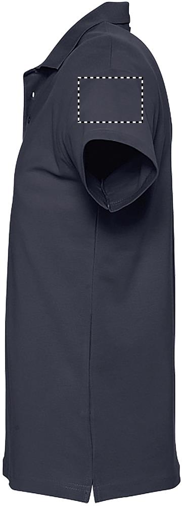 SPRINgII MEN POLO 210g arm left ny