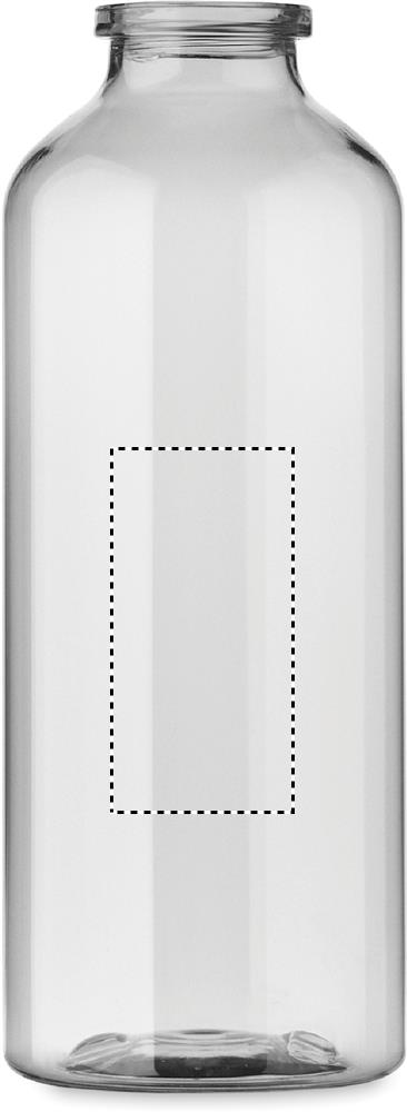 RPET bottle 500ml back 22