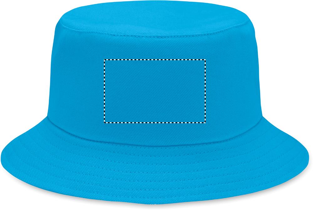 Brushed 260gr/m² cotton sunhat back 12