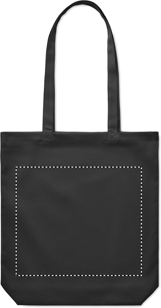 270 gr/m² Canvas shopping bag front 03