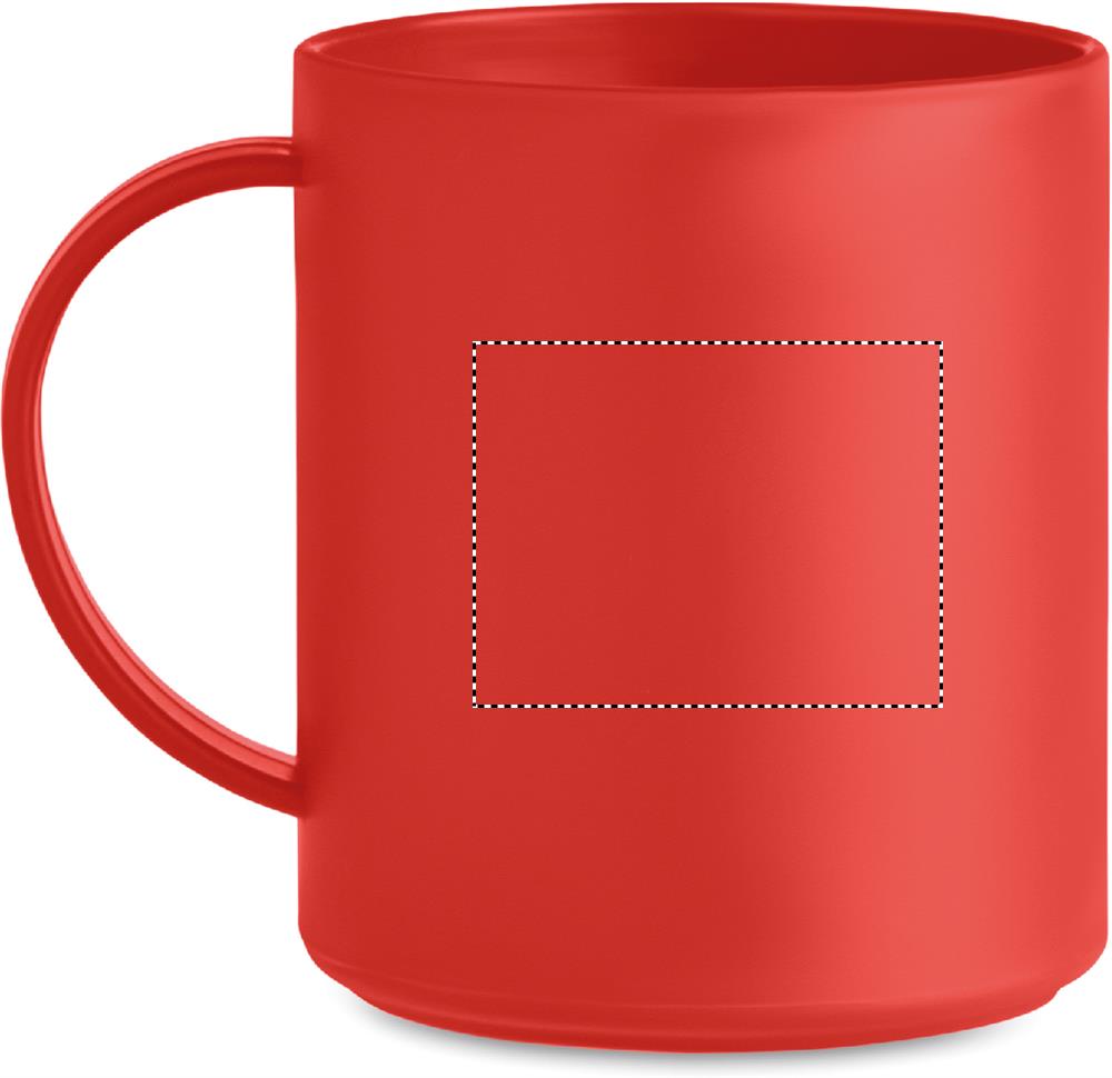 Reusable mug 300 ml left handed 05
