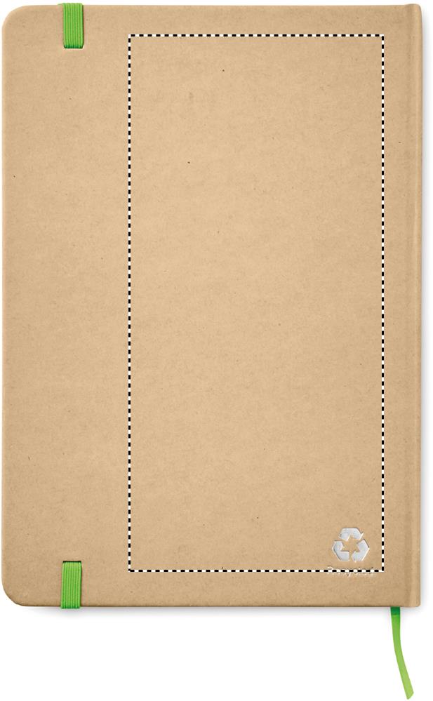 A5 recycled notebook 80 lined back 48