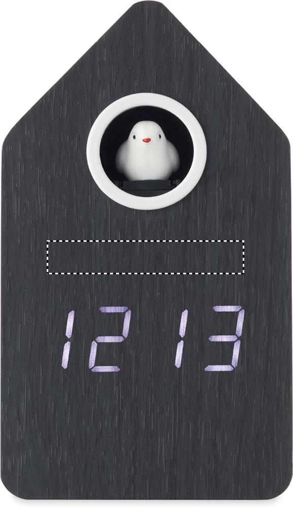 Sveglia a cucù in MDF front side 1 03