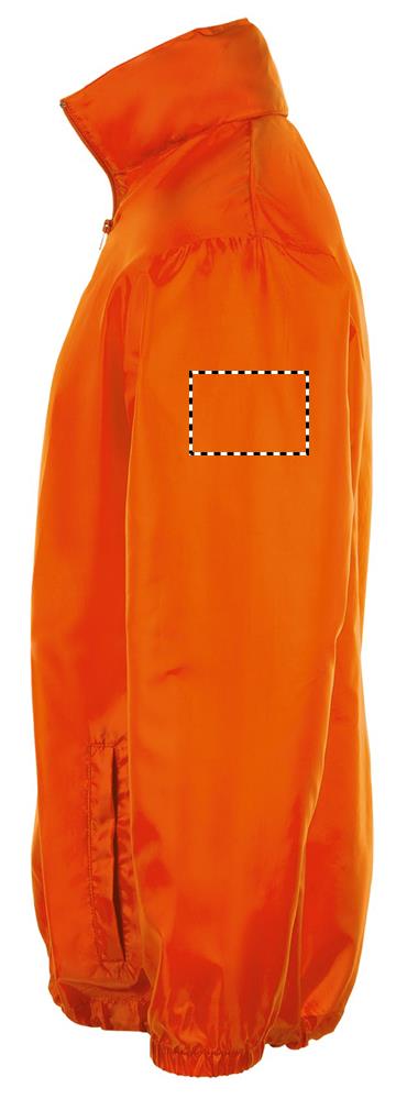 SHIFT UNISEX WINDBREAKER arm left or