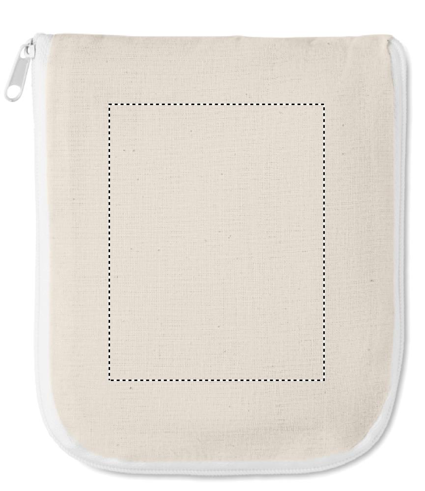 100gr/m² foldable cotton bag pouch front 06